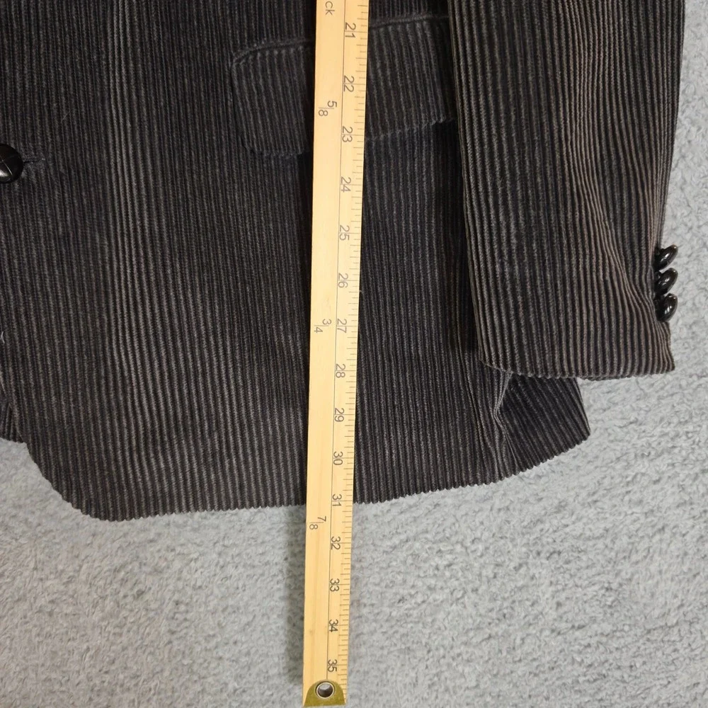 Barrington Corduroy Blazer Mens 46R Brown Business Casaual Elbow Patches